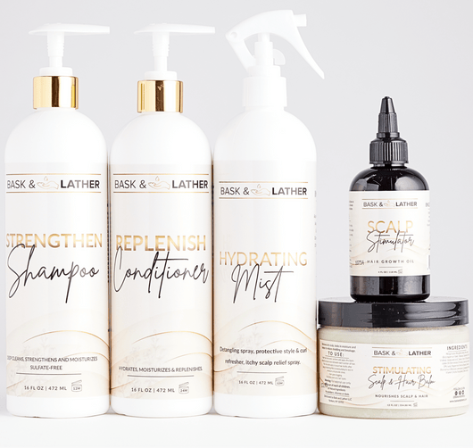 XL Cleanse & Growth Bundle - For Moisture & Hydration