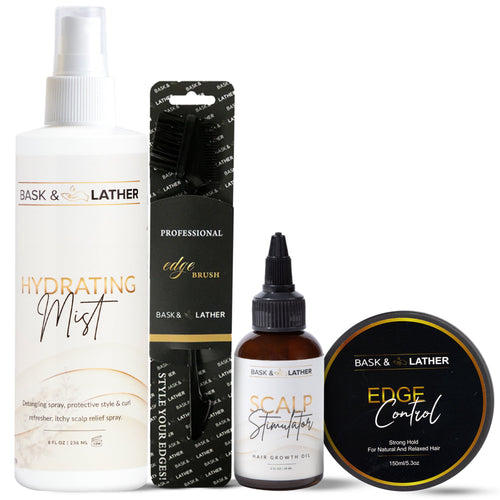 Protective Hairstyle & Edge Growth Bundle