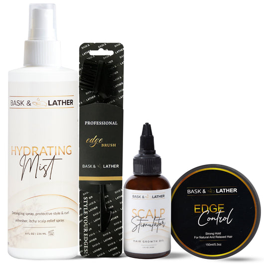Protective Hairstyle & Edge Growth Bundle