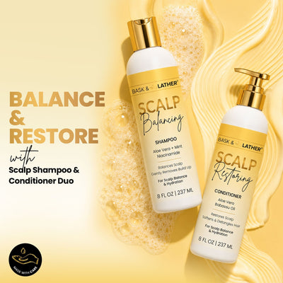 Scalp Balancing Shampoo & Scalp Restoring Conditioner Set