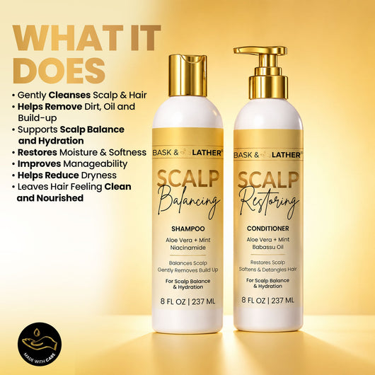 Scalp Balancing Shampoo & Scalp Restoring Conditioner Set